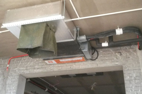 暗裝式室內(nèi)機(jī)的擺放位置