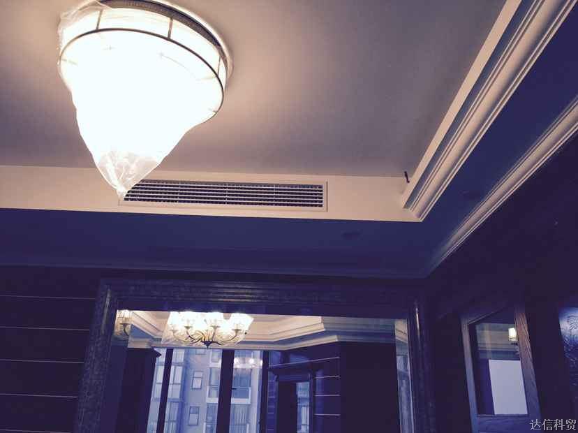 長沙湘江世紀(jì)城三菱電機(jī)家用中央空調(diào)交付使用