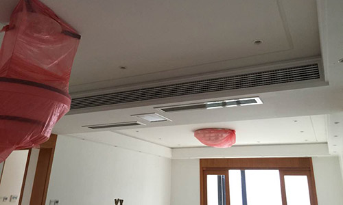 中央空調(diào)風(fēng)口整體效果
