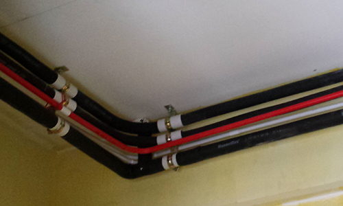 過道之間管道圖