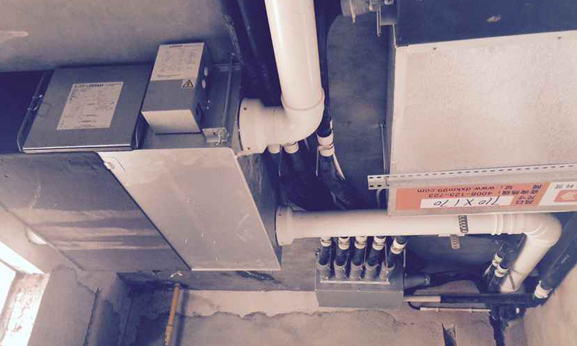 銀華山莊別墅新風(fēng)安裝圖