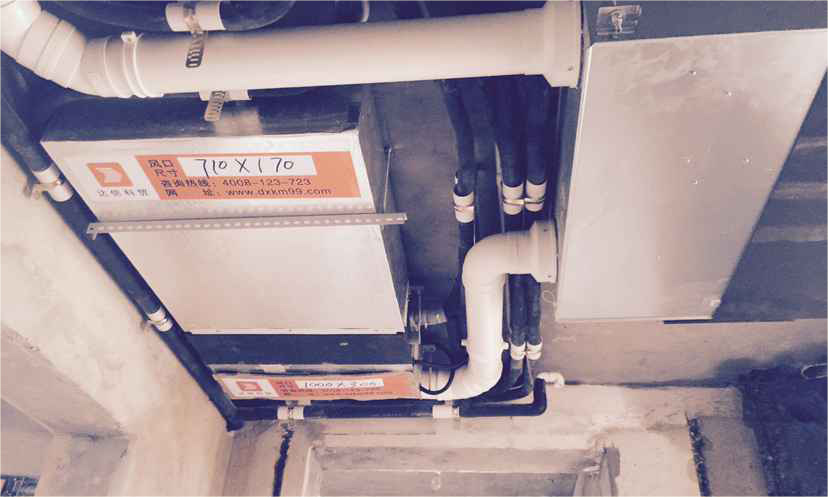 銀華山莊別墅室內(nèi)機(jī)安裝圖